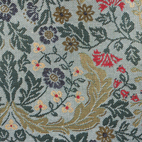 Arbustus Duck Egg - Cotton Mix Tapestry Fabric